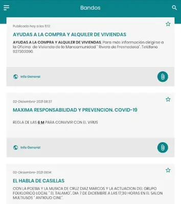 Casillas de Coria Informa android App screenshot 2